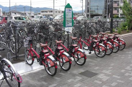 サイクルポート　小田原駅前のイメージ