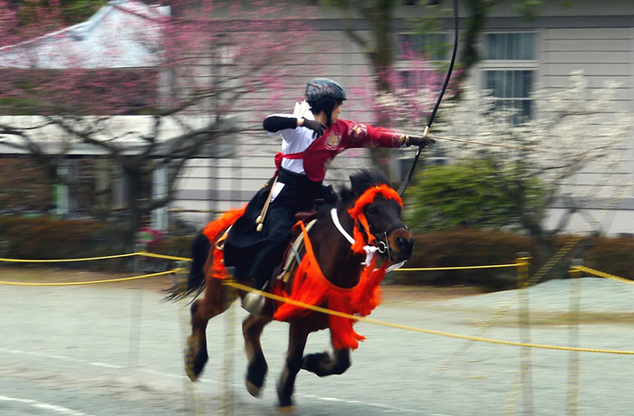 小田原城馬上弓くらべ大会