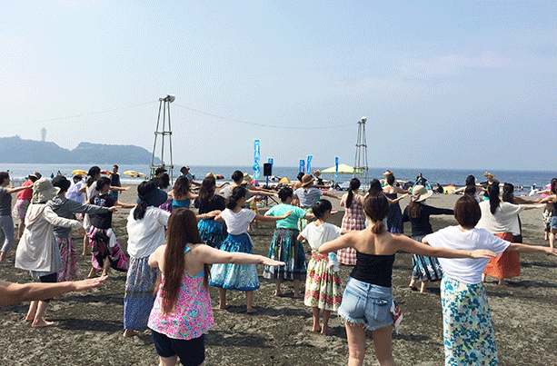 【Fujisawa】 Morning Hula!