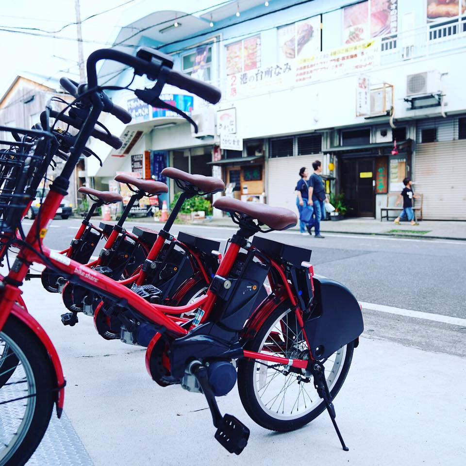 サイクルポート　小田原漁港